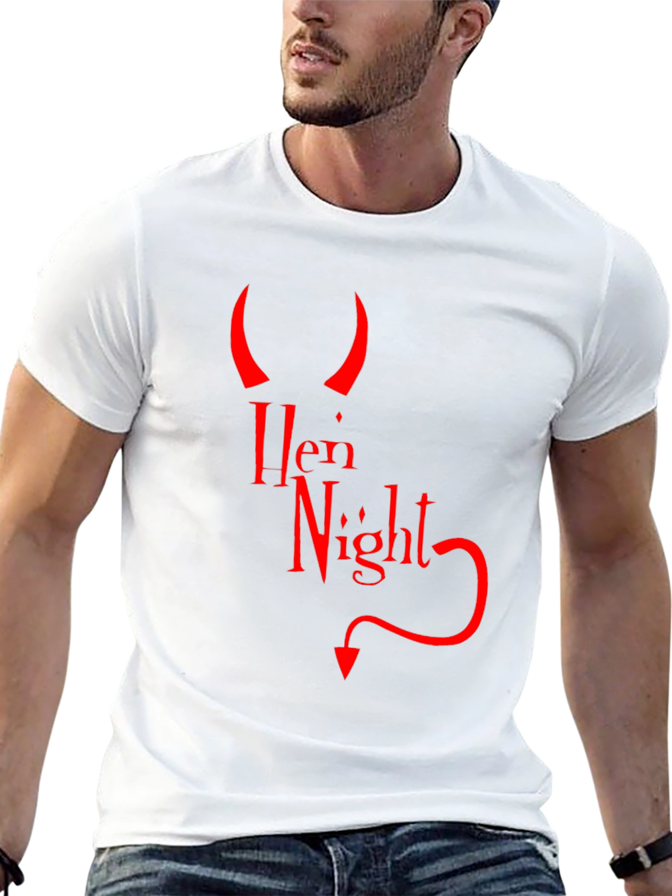 Hen Night Devil Horns T-Shirt