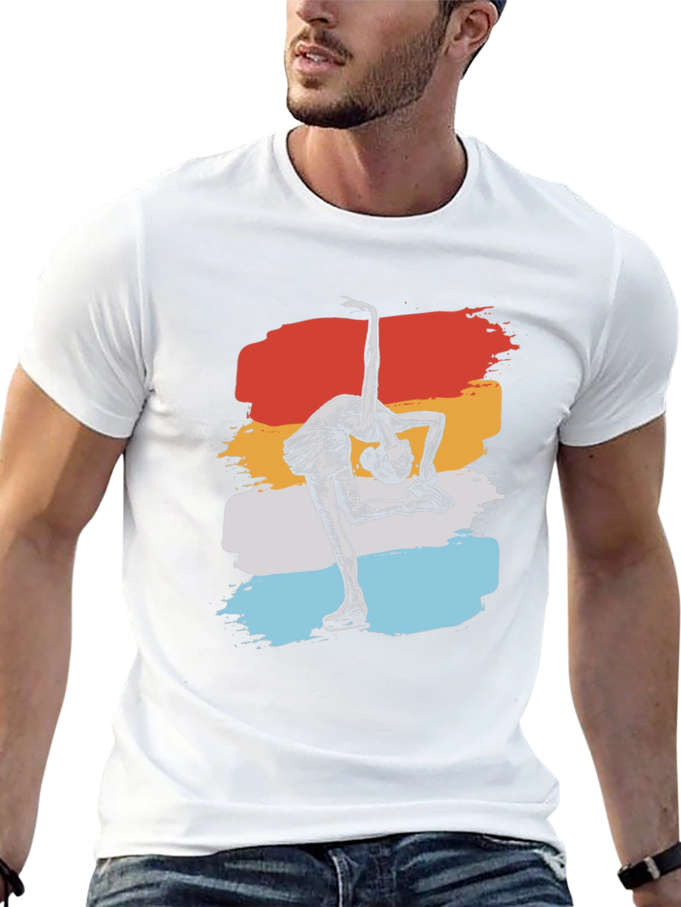 Figure Skating Retro T-Shirt