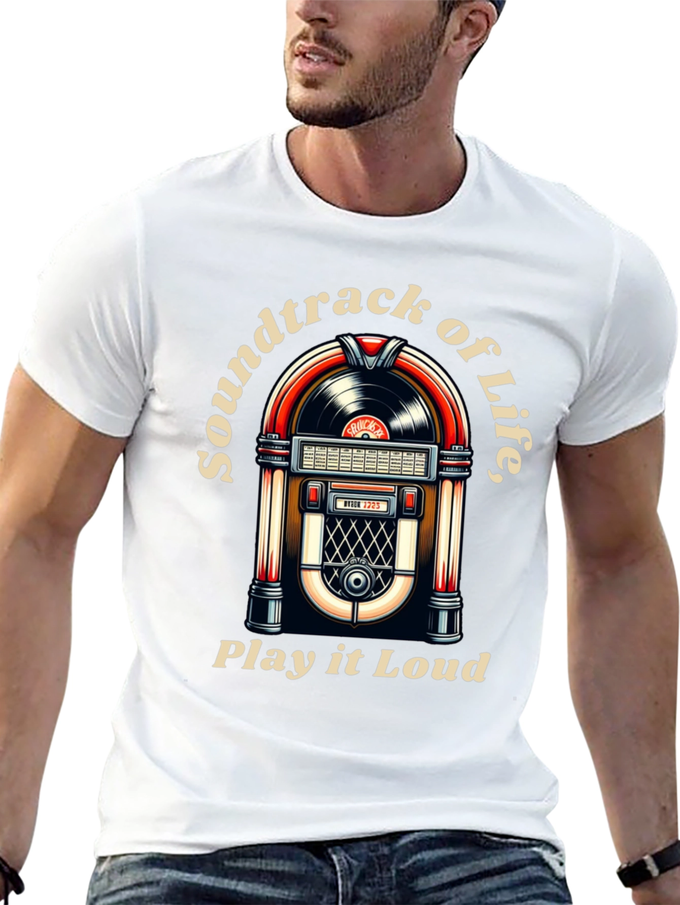 Soundtrack of Life Jukebox Graphic Tee
