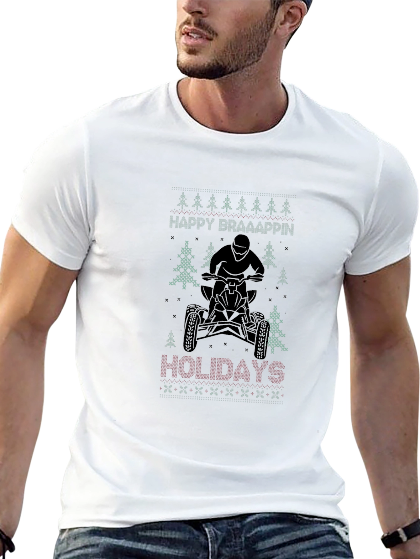 Happy Braaapin Holidays Graphic Tee