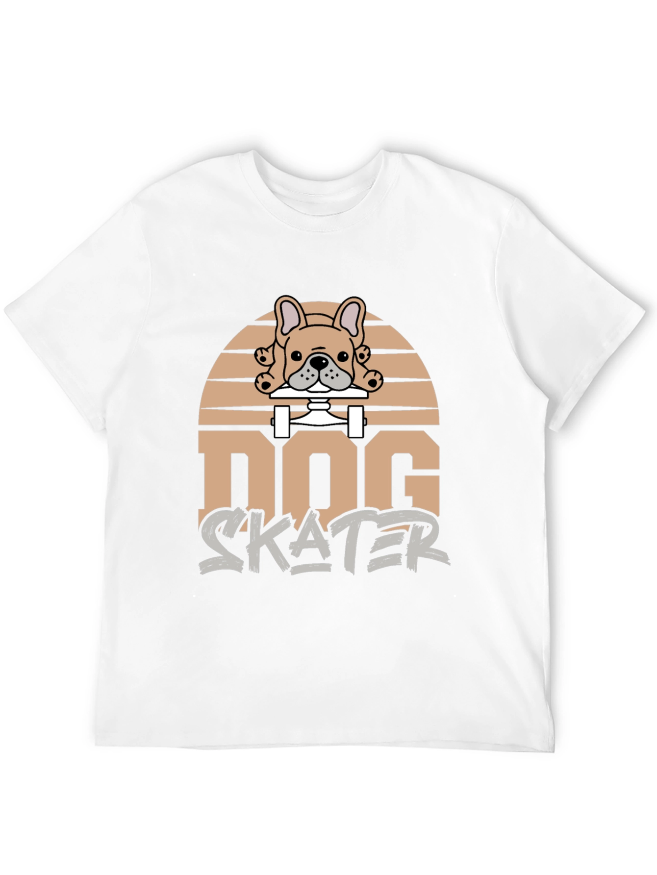 Dog Skater Graphic T-Shirt