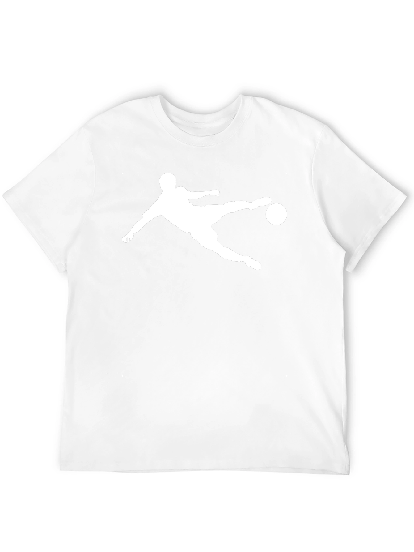 Soccer Kick Graphic T-Shirt - Black