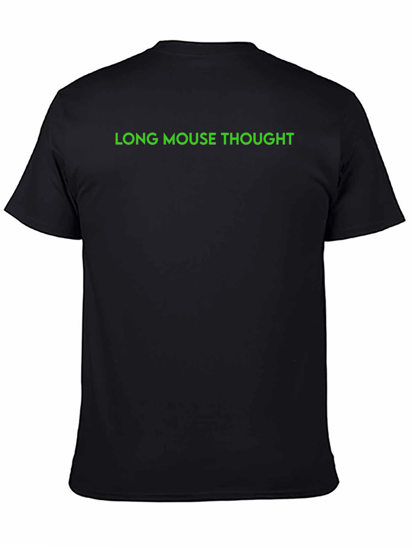 Long Mouse Thought Graphic T-Shirt