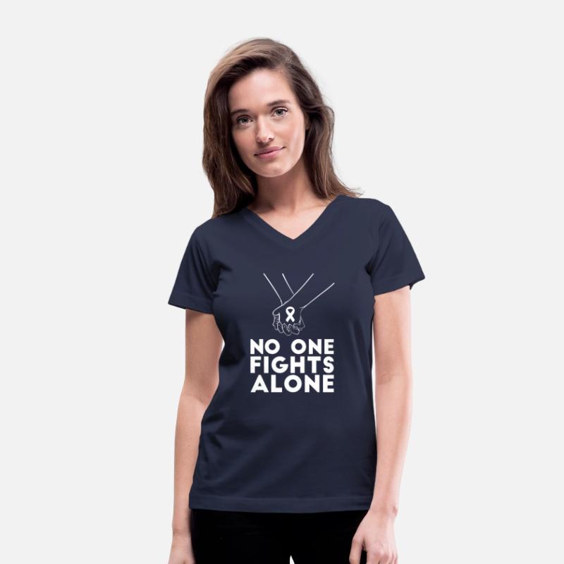 No one fights alone cancer awareness