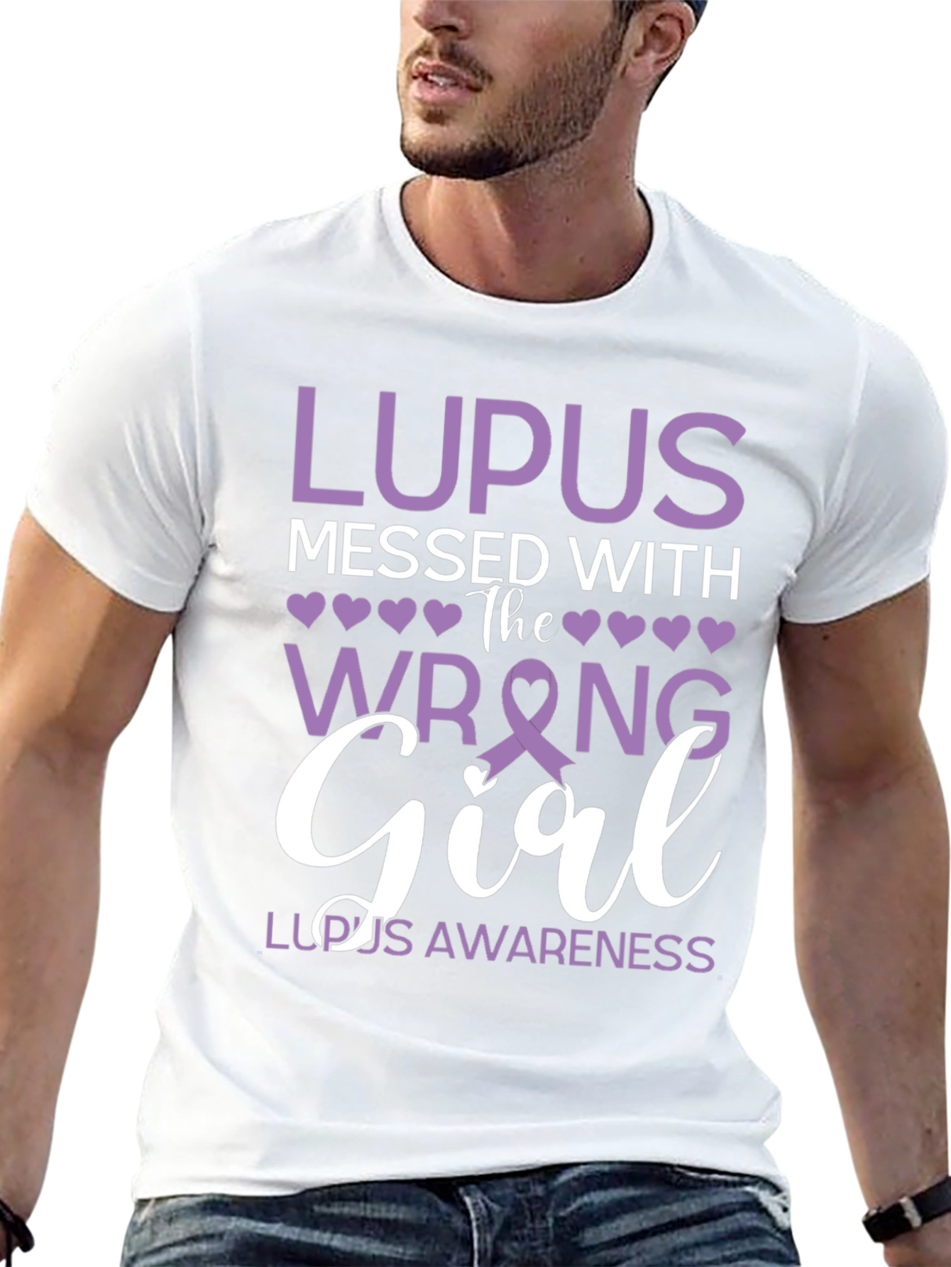 Lupus Awareness T-Shirt - Wrong Girl Design