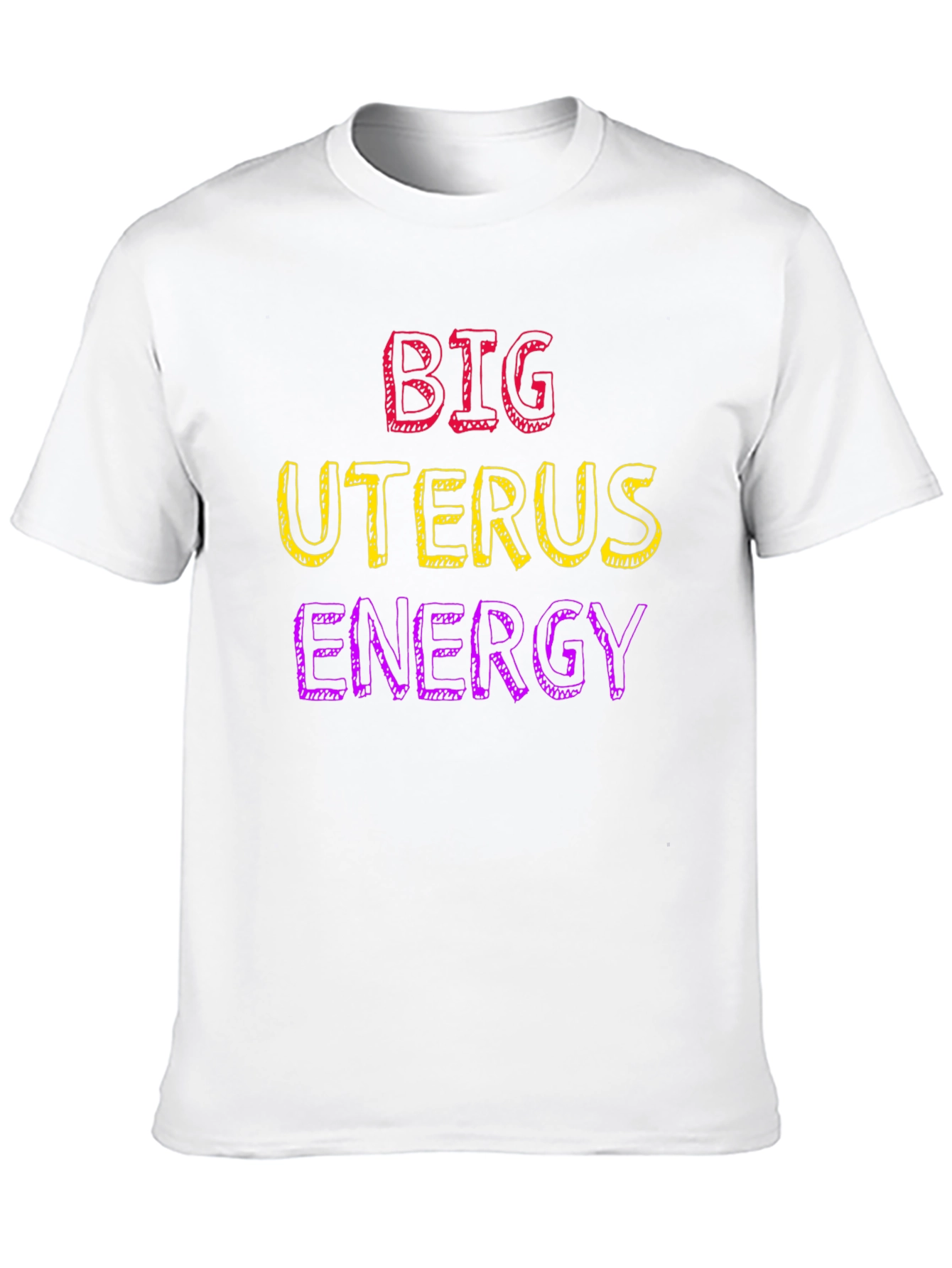 Big Uterus Energy Graphic Tee