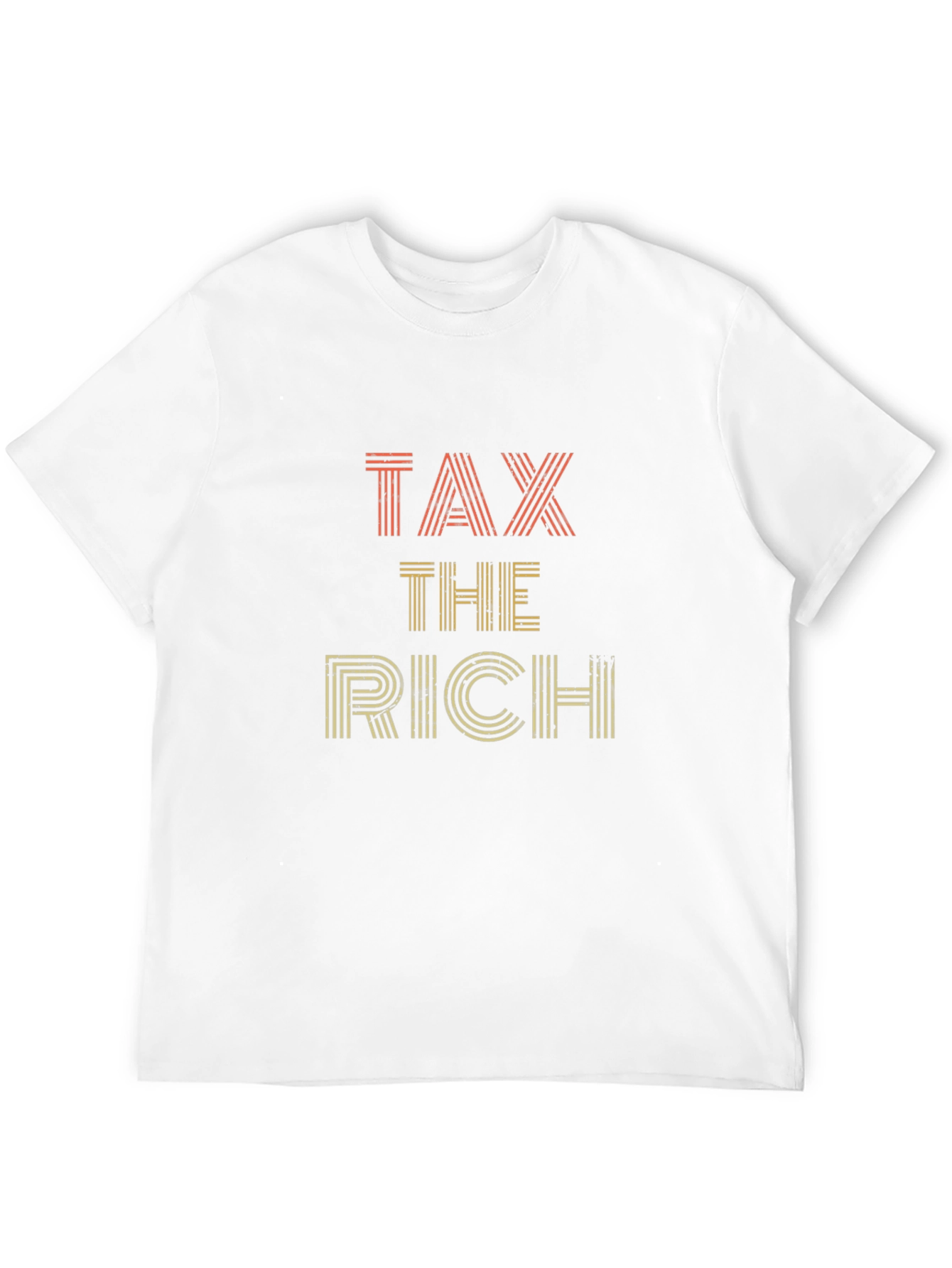 Tax the Rich Graphic Tee - Political Statement Shirt