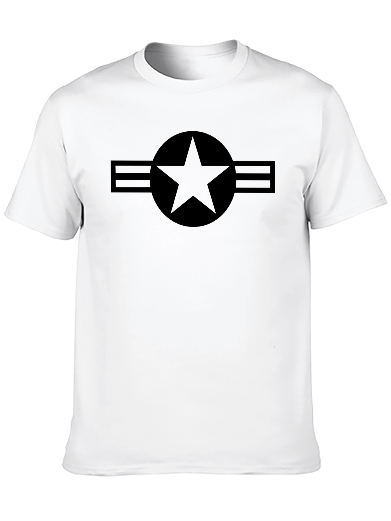 Black Star Logo Tee - Mens Fashion