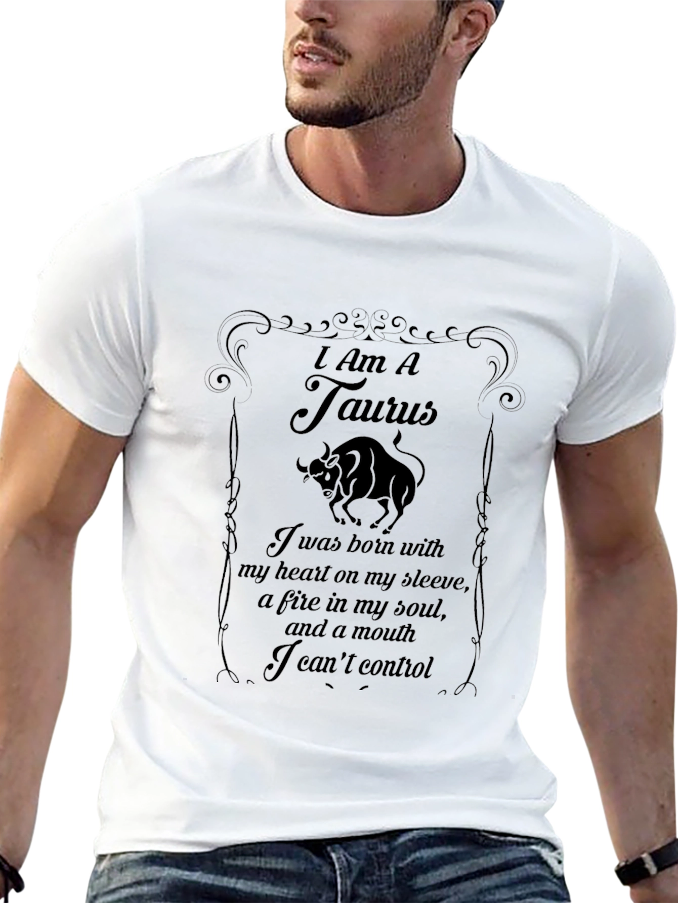I Am A Taurus Graphic Tee - Zodiac T-Shirt