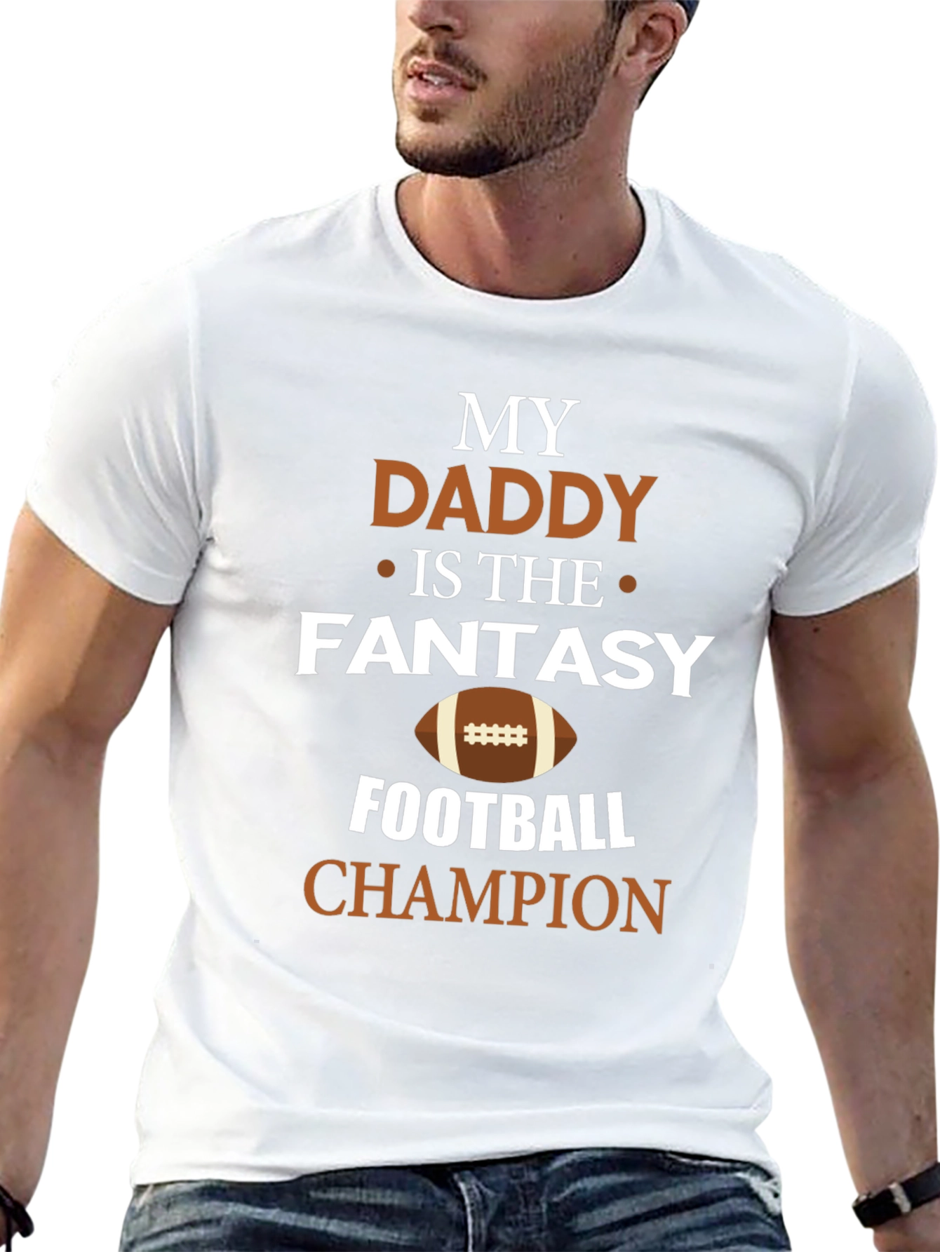 My Daddy is the Fantasy Football Champion T-Shirt