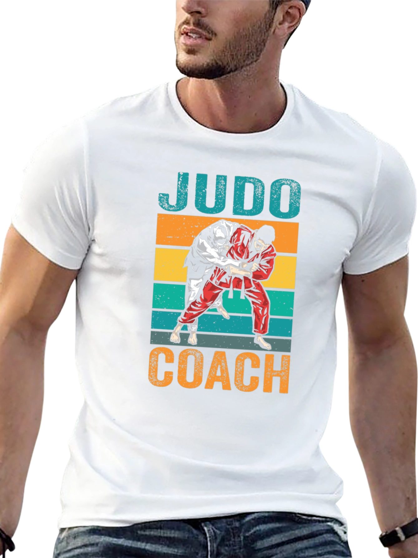 Judo Coach Graphic T-Shirt