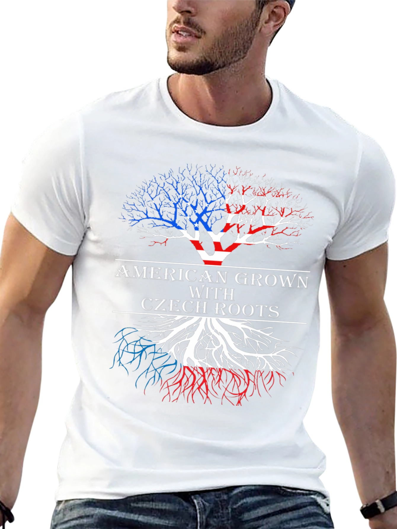 Czech Roots American Grown Graphic Tee