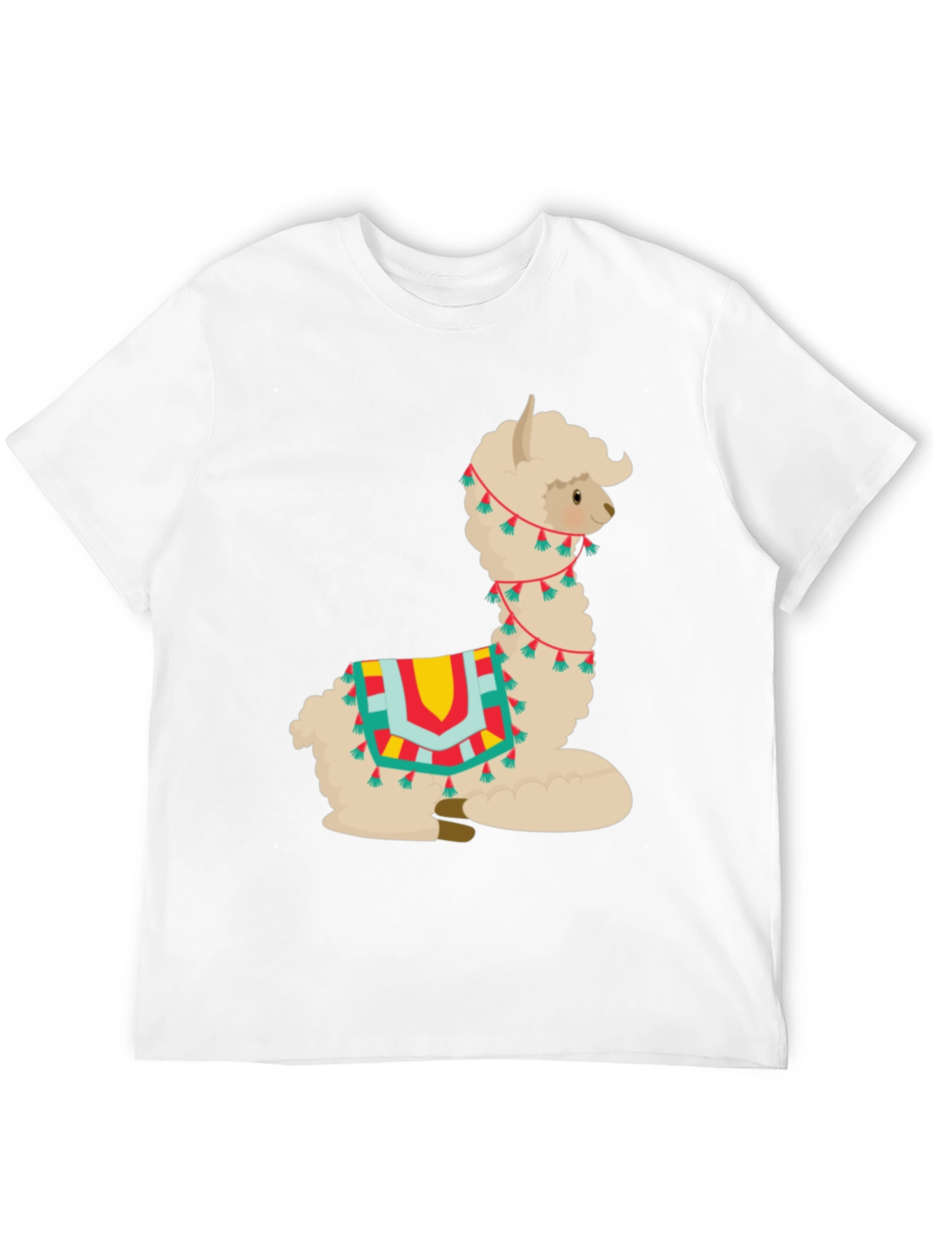 Alpaca T-Shirt - Cute Cartoon Llama Graphic Tee