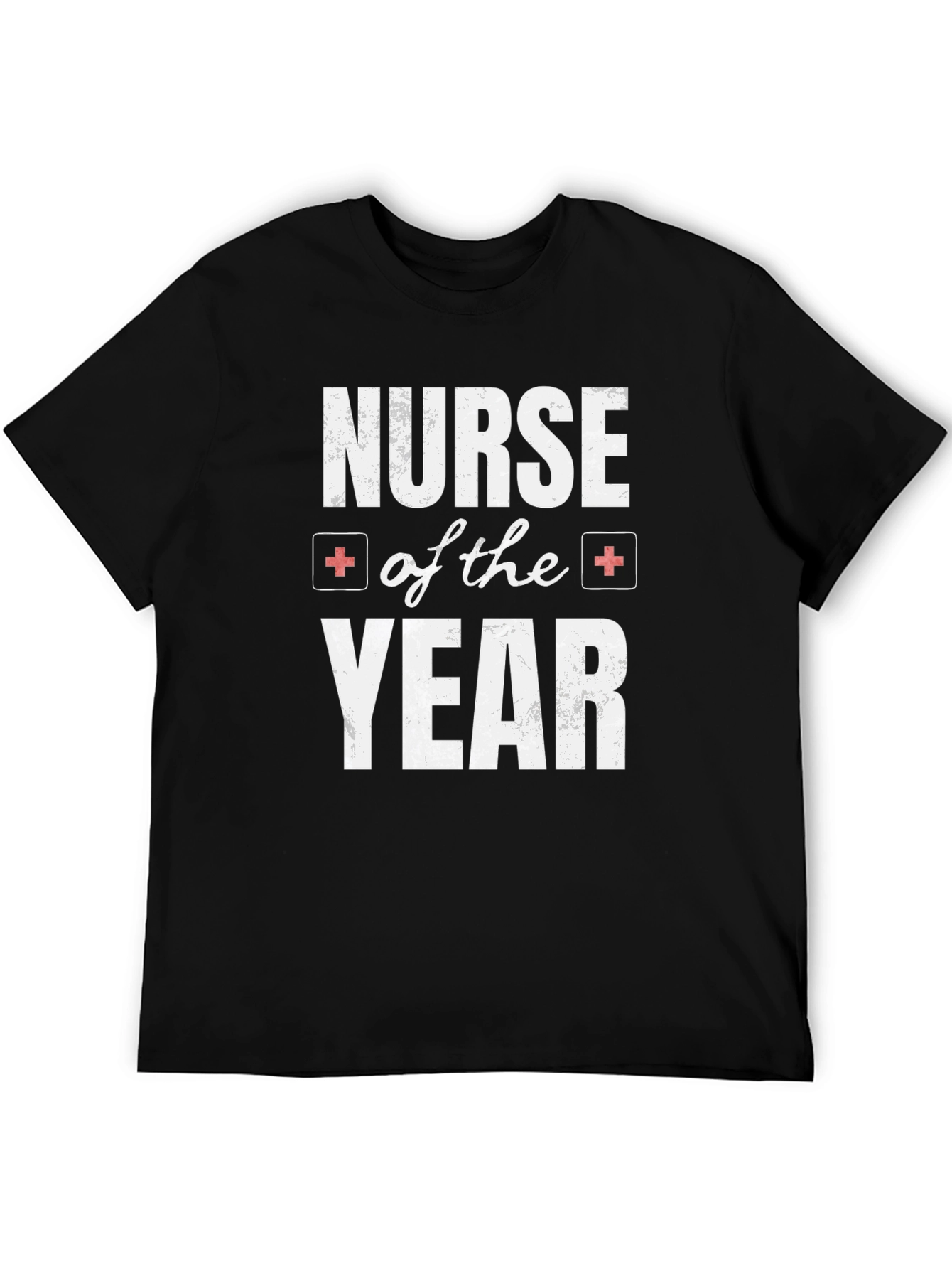 Nurse of the Year Black T-Shirt