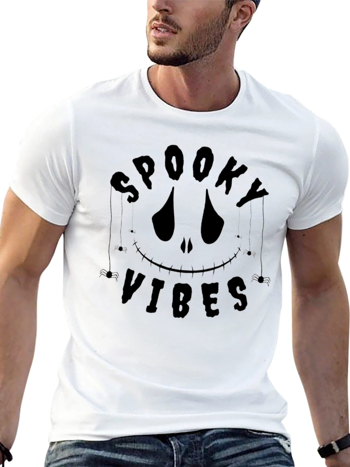 Spooky Vibes Graphic T-Shirt
