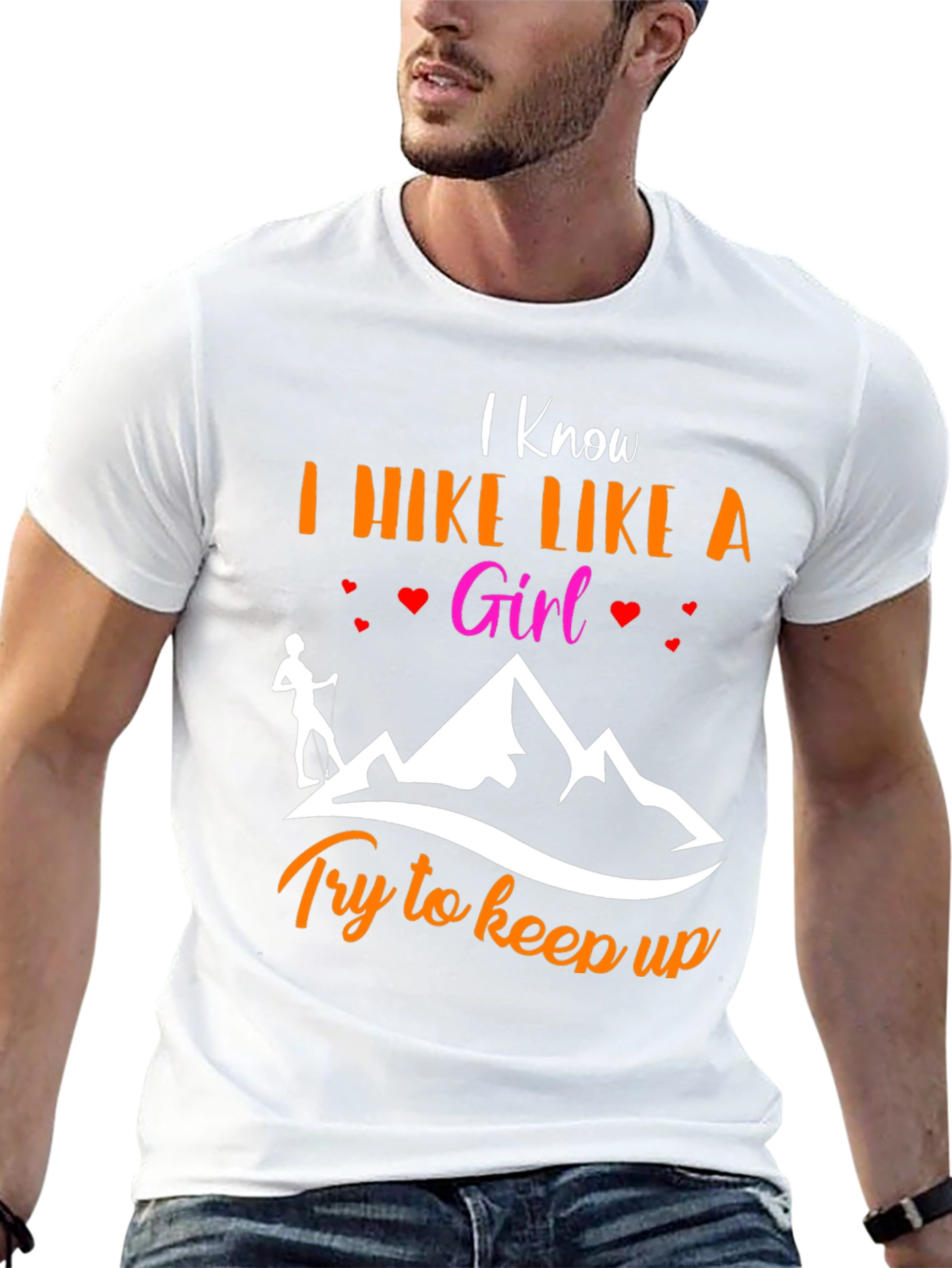 I Hike Like A Girl T-Shirt
