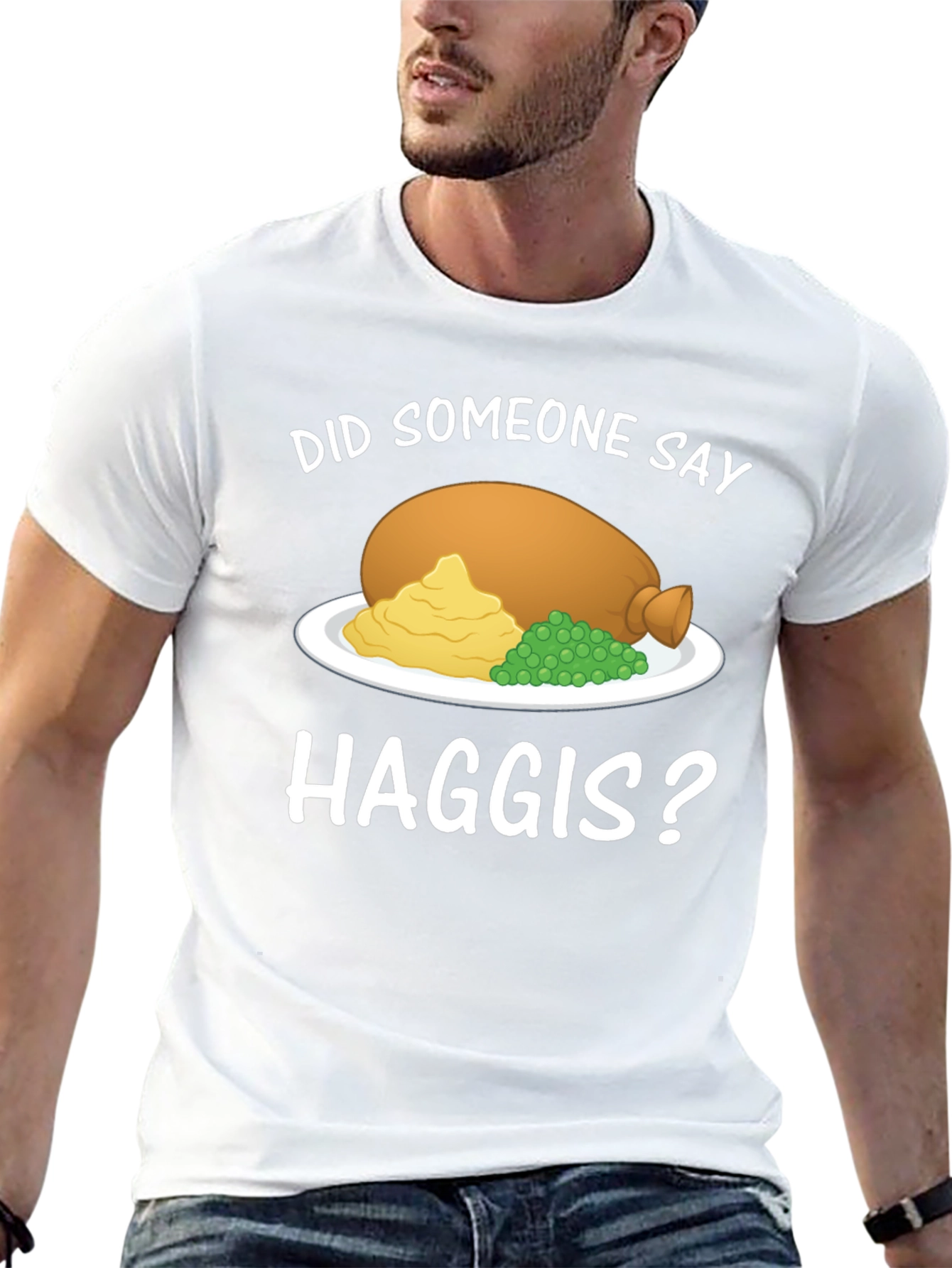 Haggis T-Shirt - Scottish Food Tee