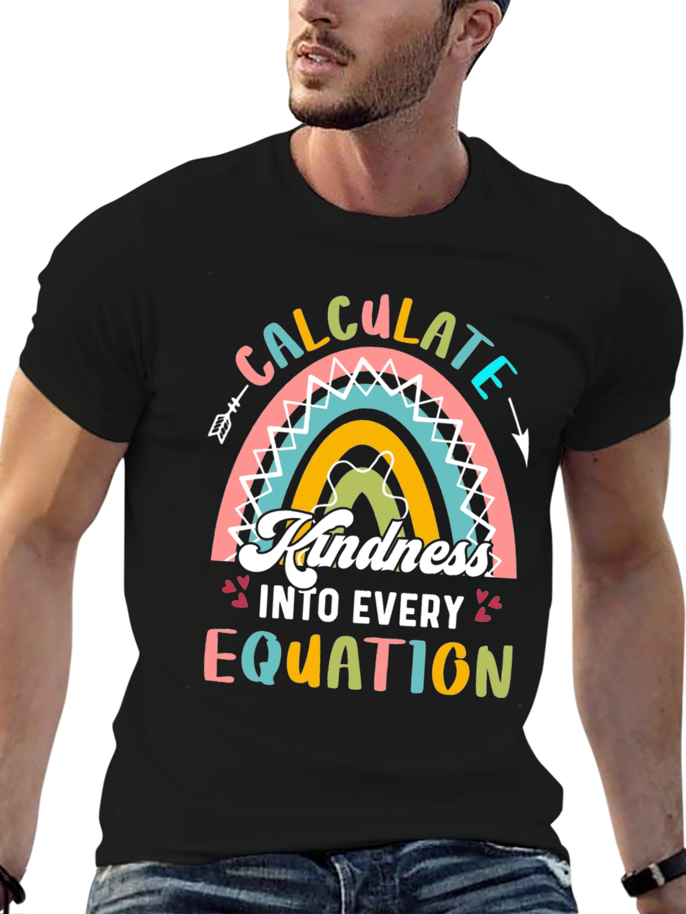 Kindness Equation T-Shirt - Math Teacher Tee