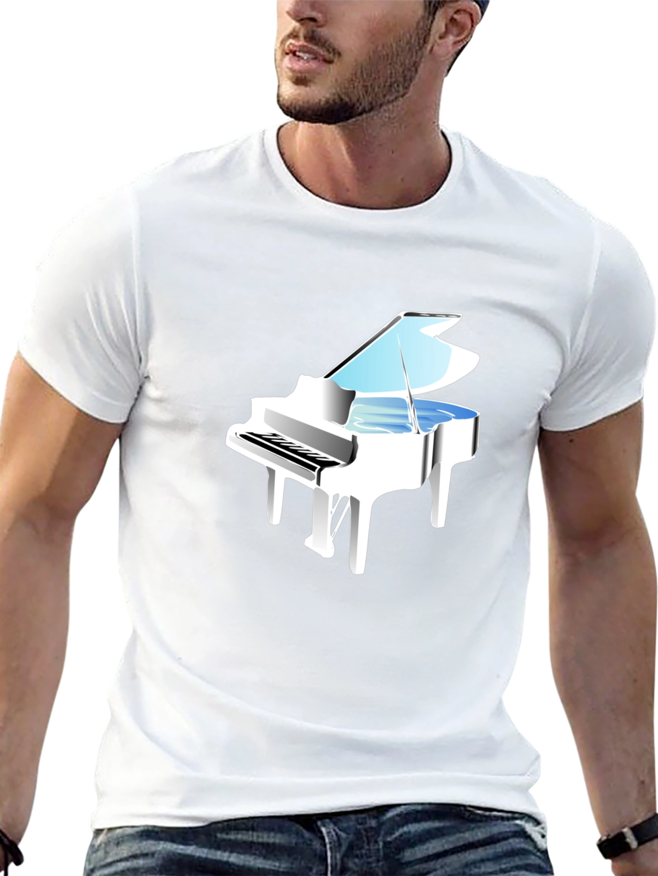 Piano T-Shirt - Musical Instrument Tee