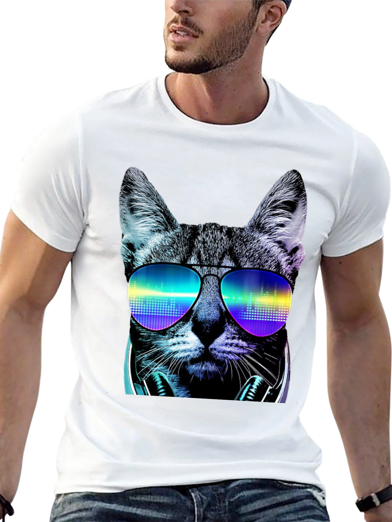 Cool Cat DJ T-Shirt