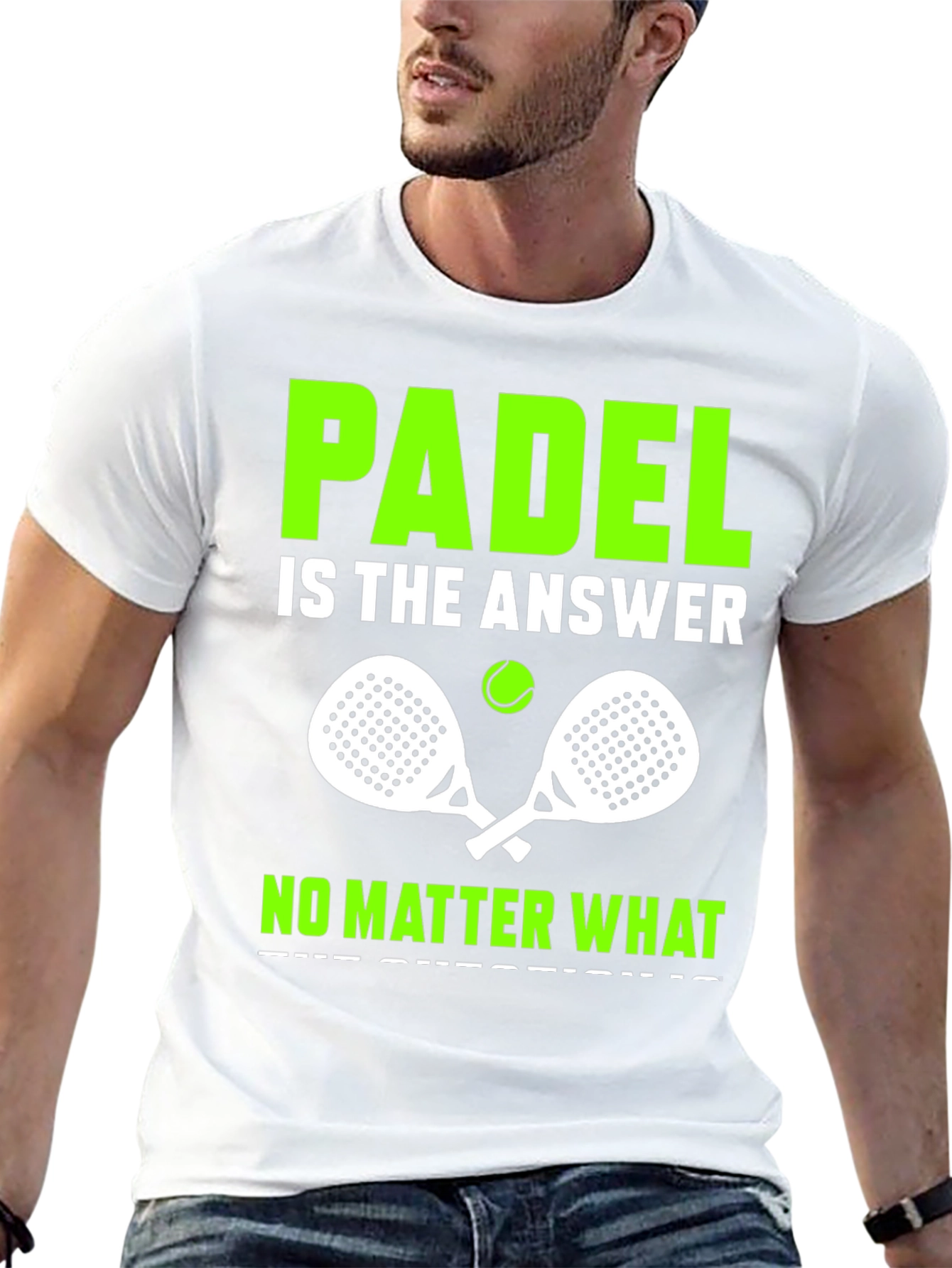 Padel is the Answer T-Shirt - Tennis Apparel