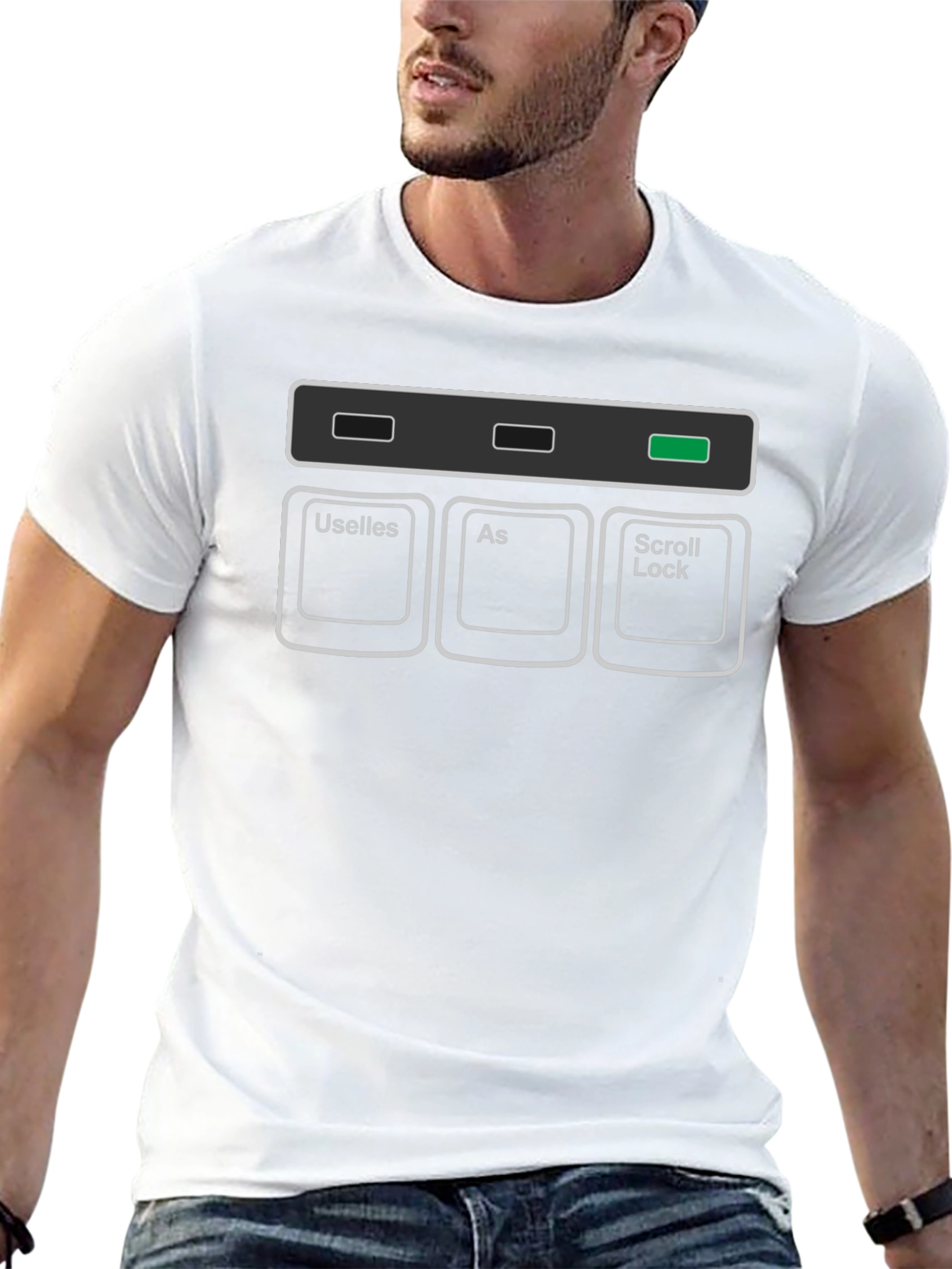 Scroll Lock Keyboard T-Shirt