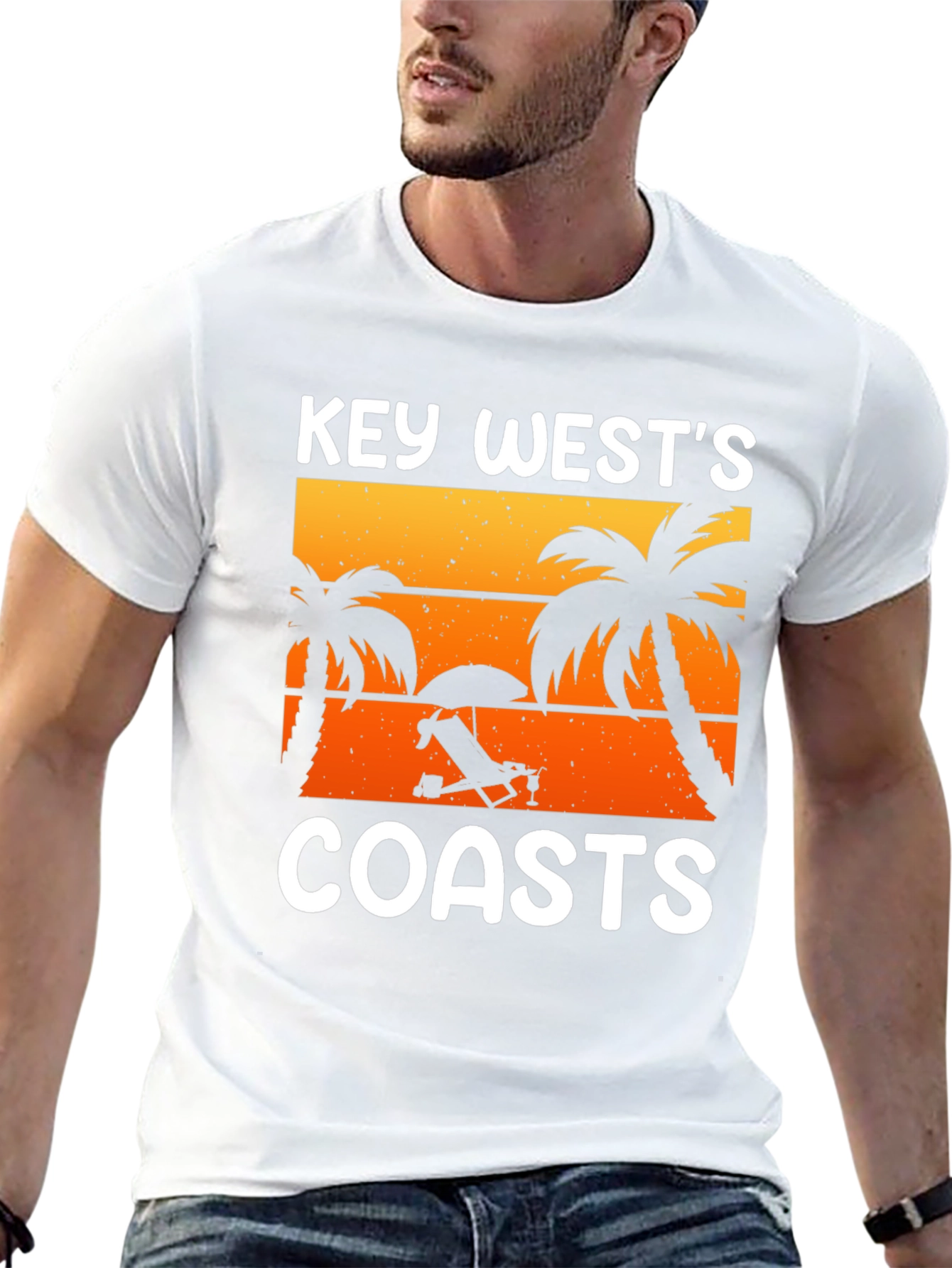 Key Wests Coasts Graphic T-Shirt