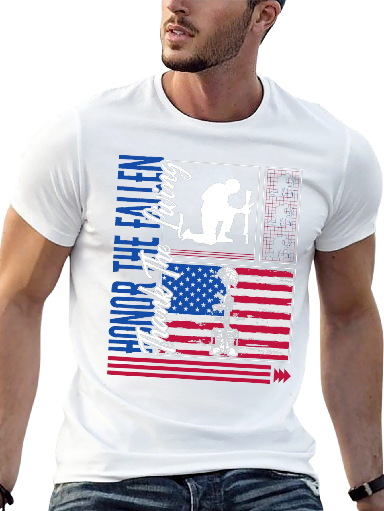 Honor Fallen Thank Living T-Shirt