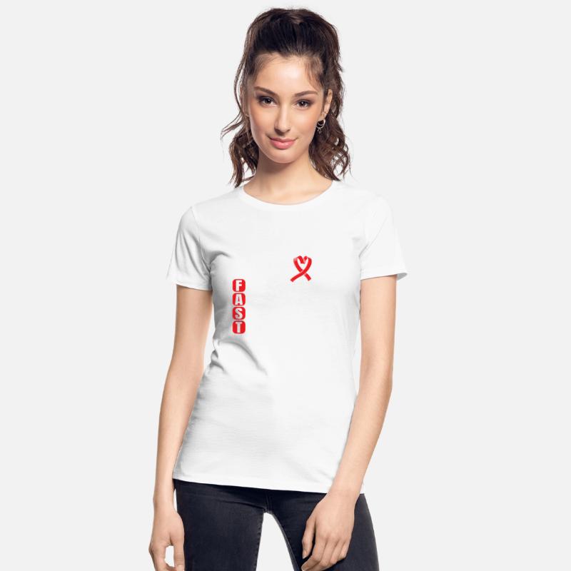 Recognize A Stroke Awareness Brain Attack Wear Red