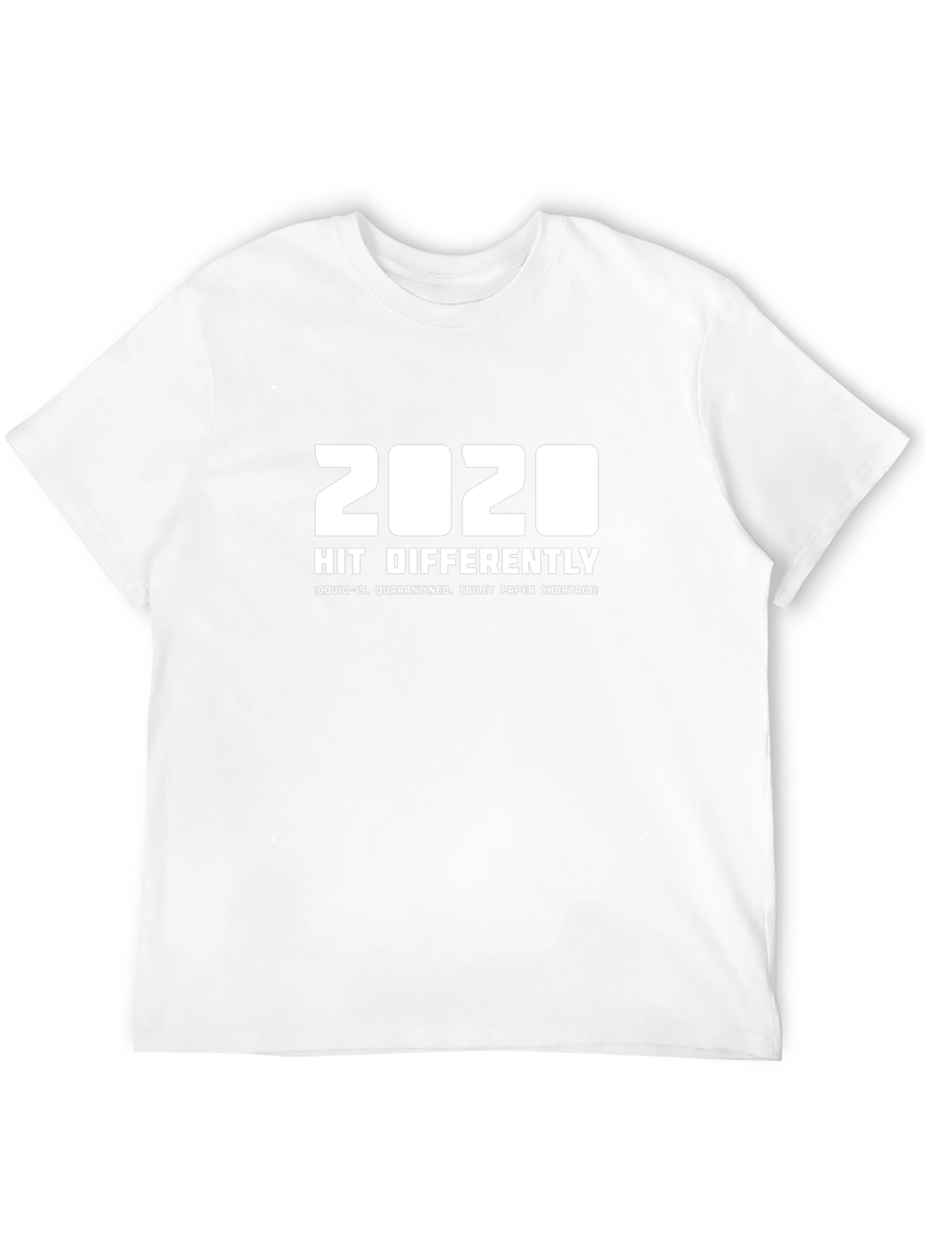 2020 Hit Differently Black Graphic Tee