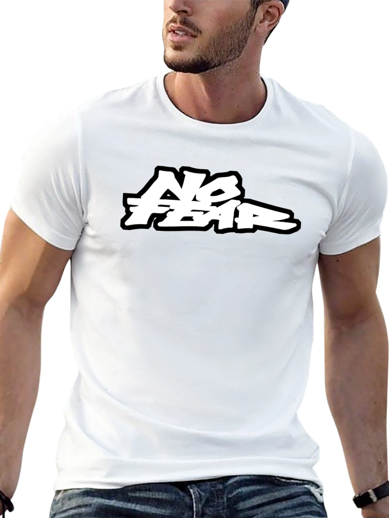 No Fear Black T-Shirt