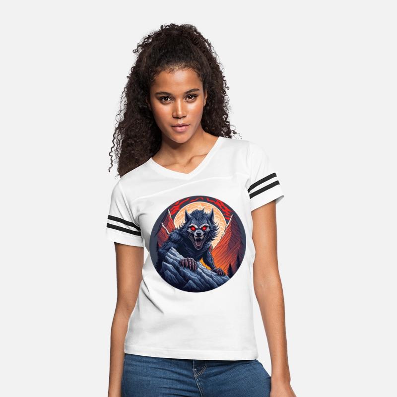 Scary Halloween Party Costume Werewolf Climbing