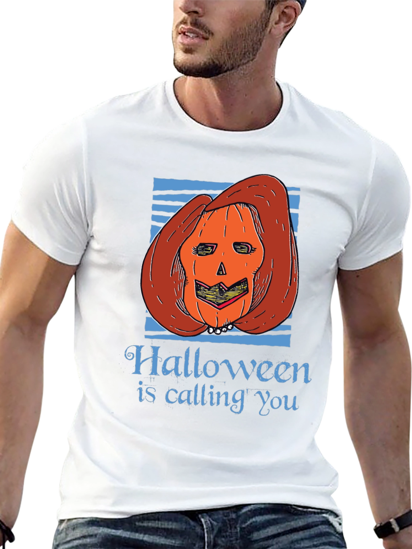 Halloween is Calling You Graphic T-Shirt