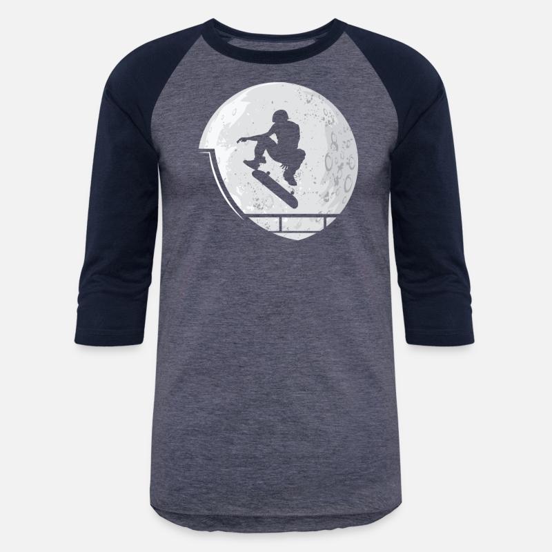 Skateboard Skater Moon