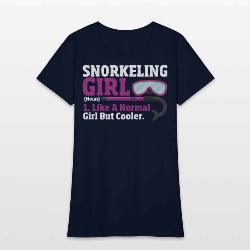 Snorkeling Girl Like A Normal Girl But Cooler