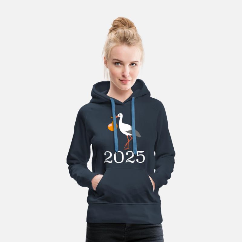 Stork Brings The Baby, Baby Is Coming Soon, Mom