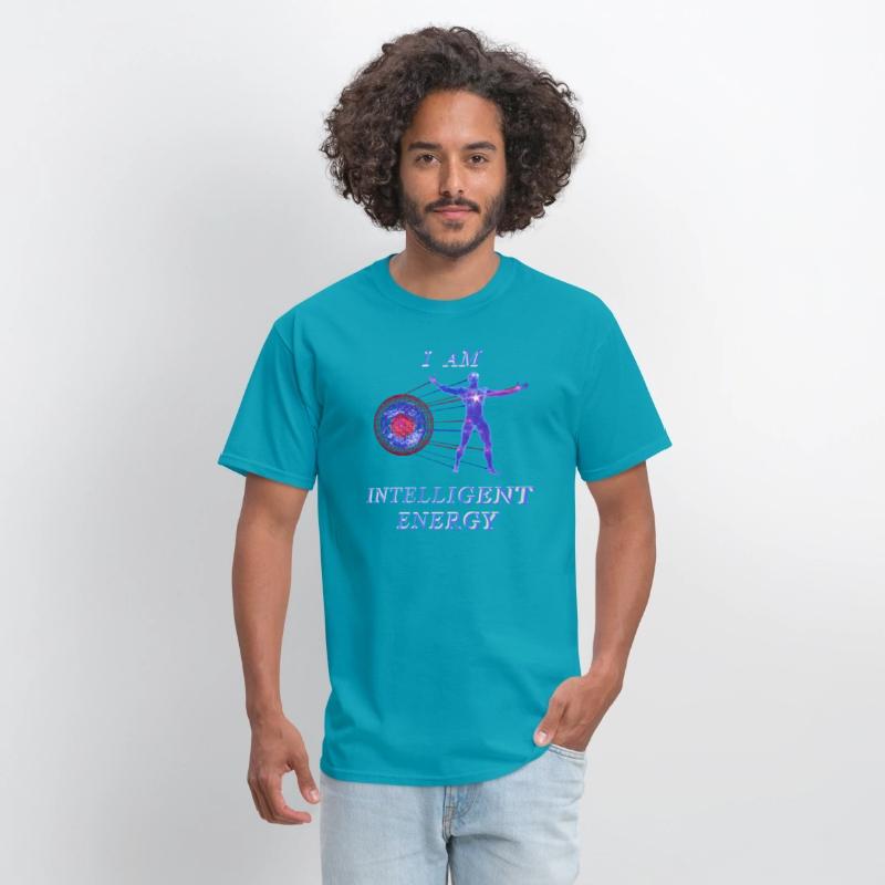T shirts with new age design and saying