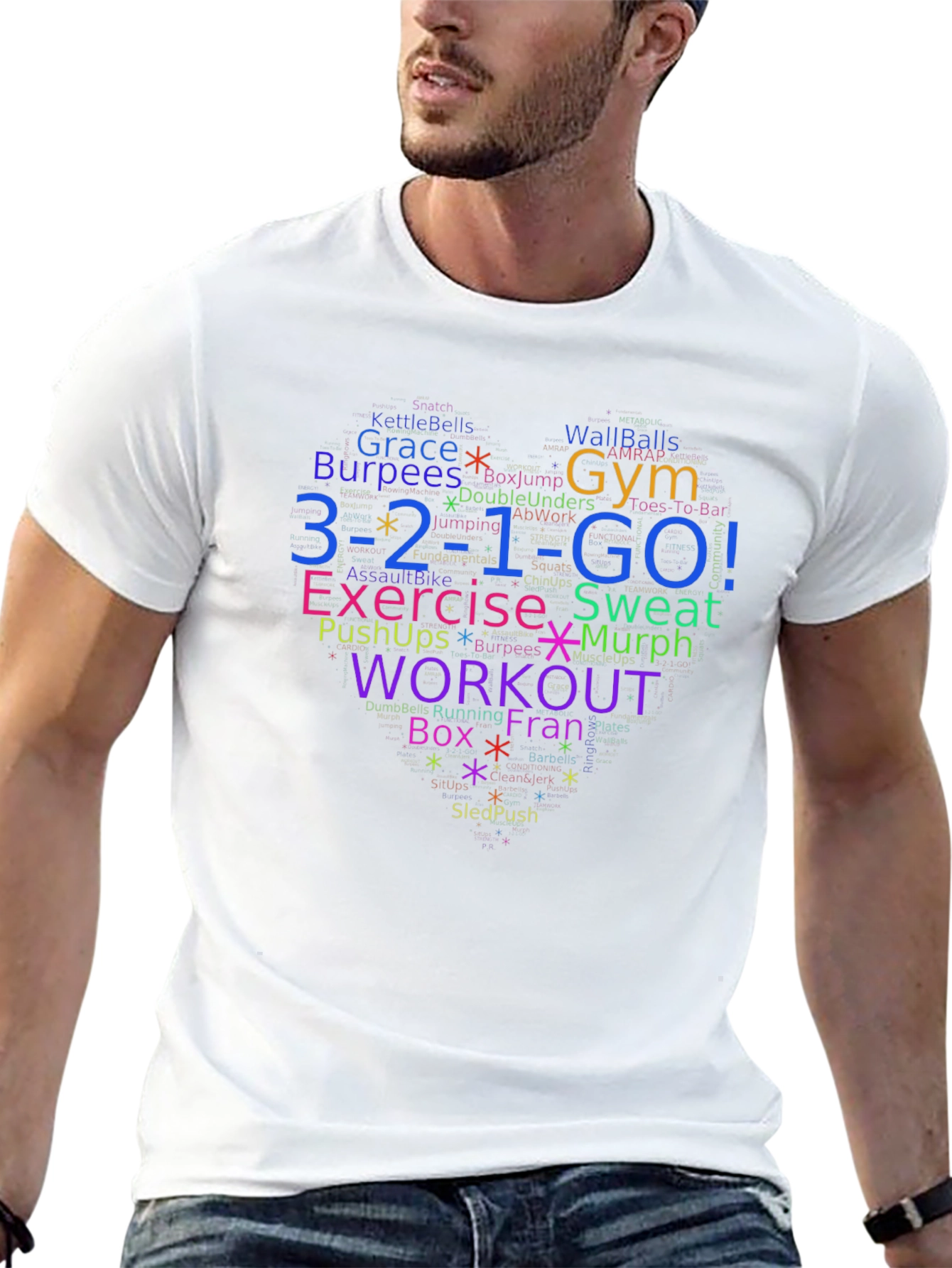 Workout Motivation Graphic Tee