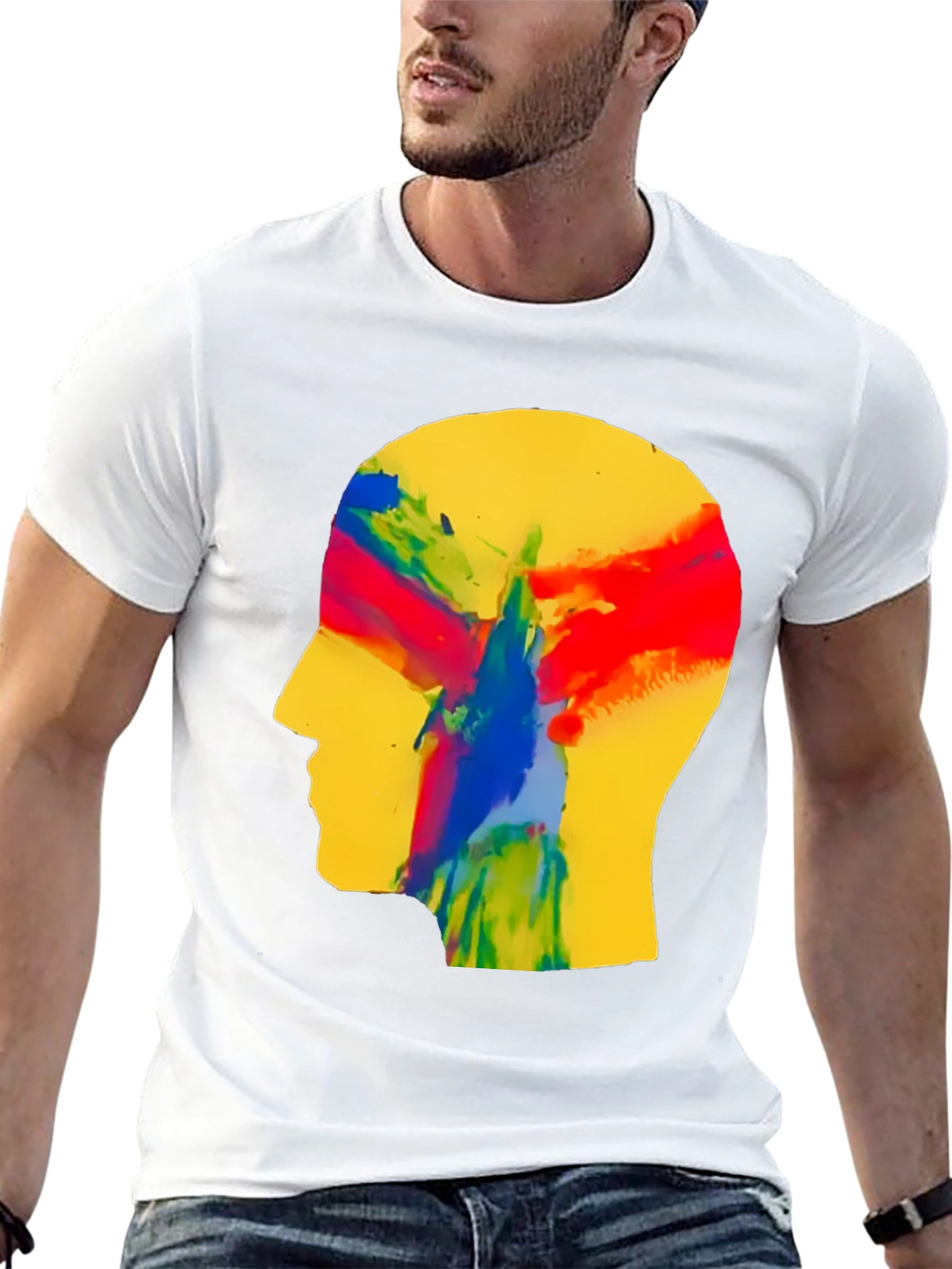 Abstract Mind T-Shirt - Artistic Expression
