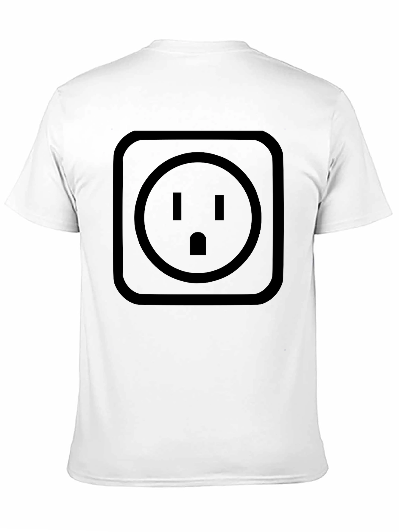 Outlet Graphic T-Shirt - Bold and Quirky Black Tee