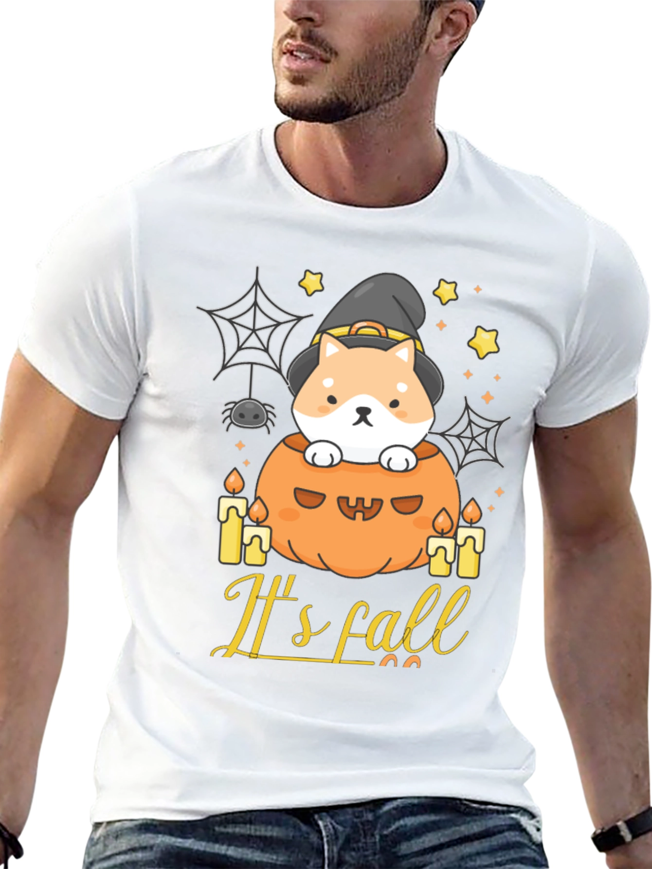 Halloween Shiba Inu Pumpkin T-Shirt