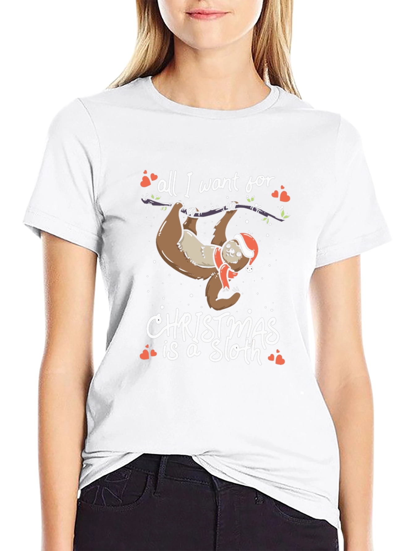 Christmas Sloth T-Shirt