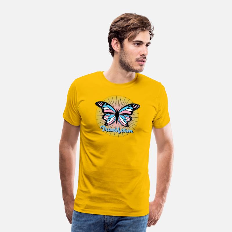 Transform - Transgender Pride Butterfly Design