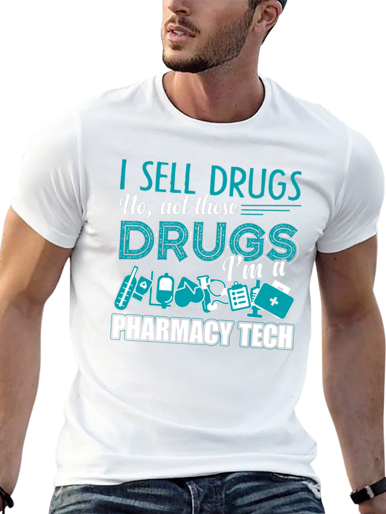 I Sell Drugs Pharmacy Tech T-Shirt
