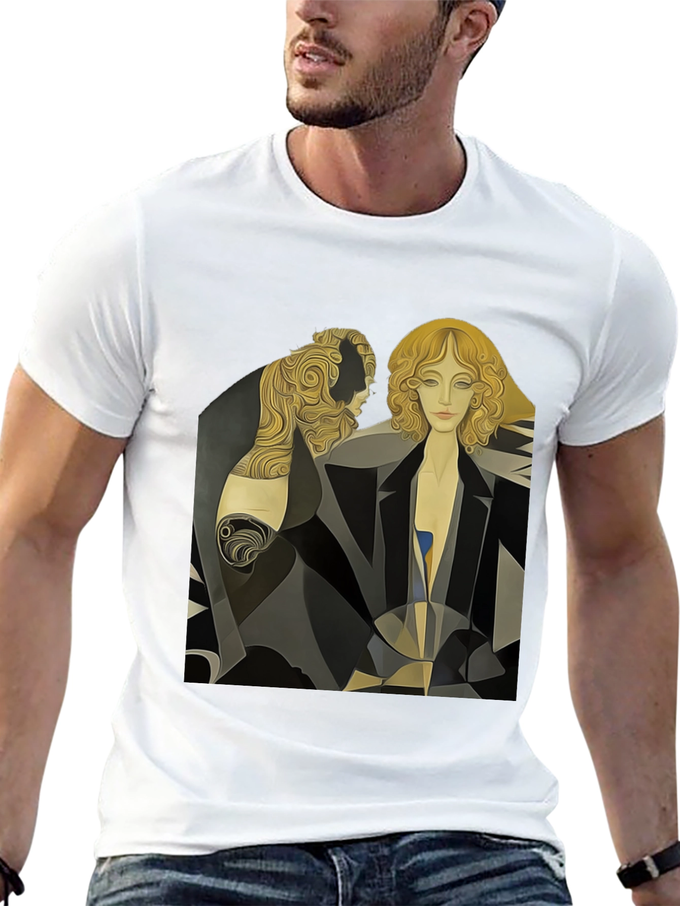 Abstract Art Graphic T-Shirt