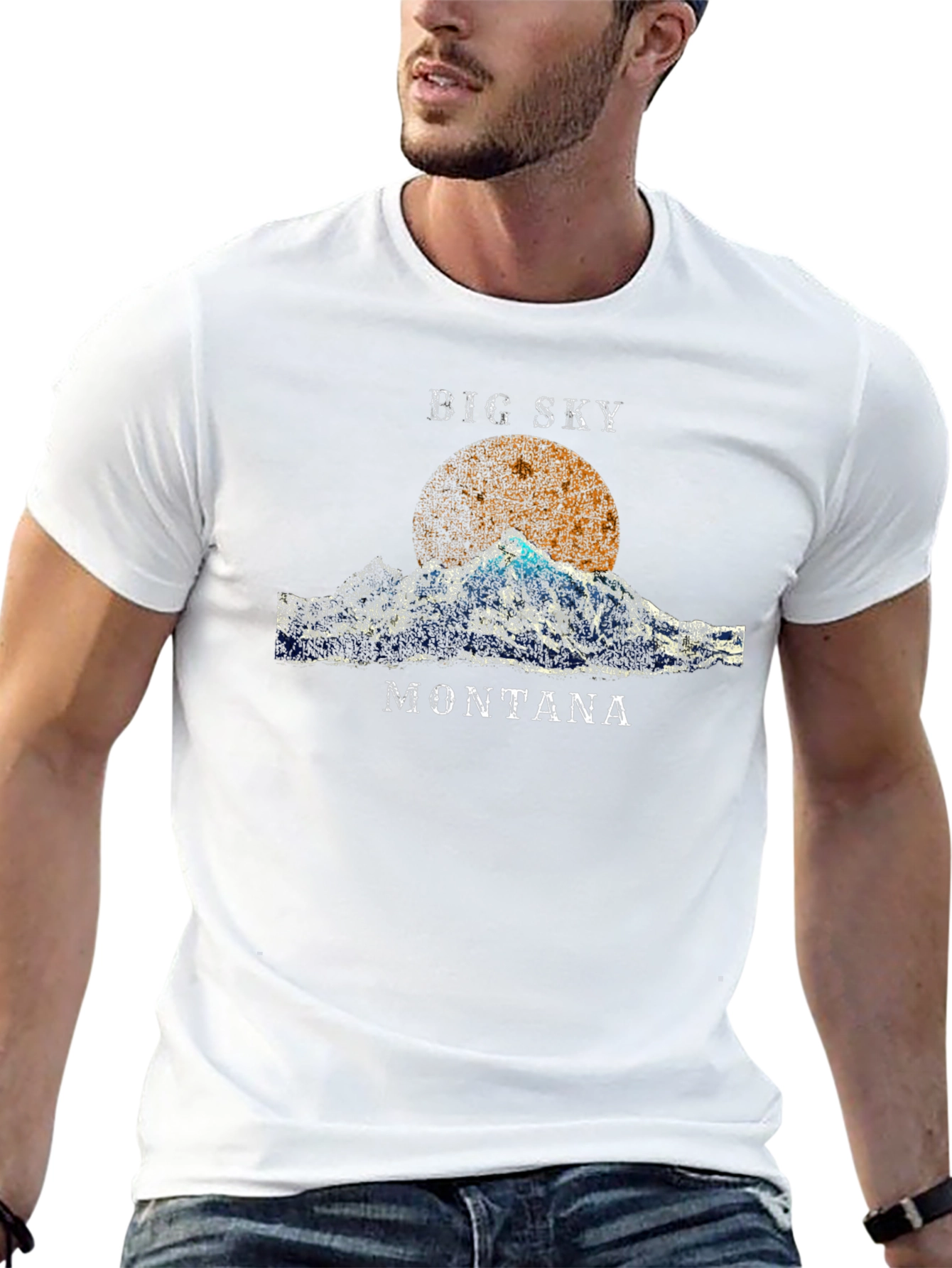 Big Sky Montana Graphic Tee - Black
