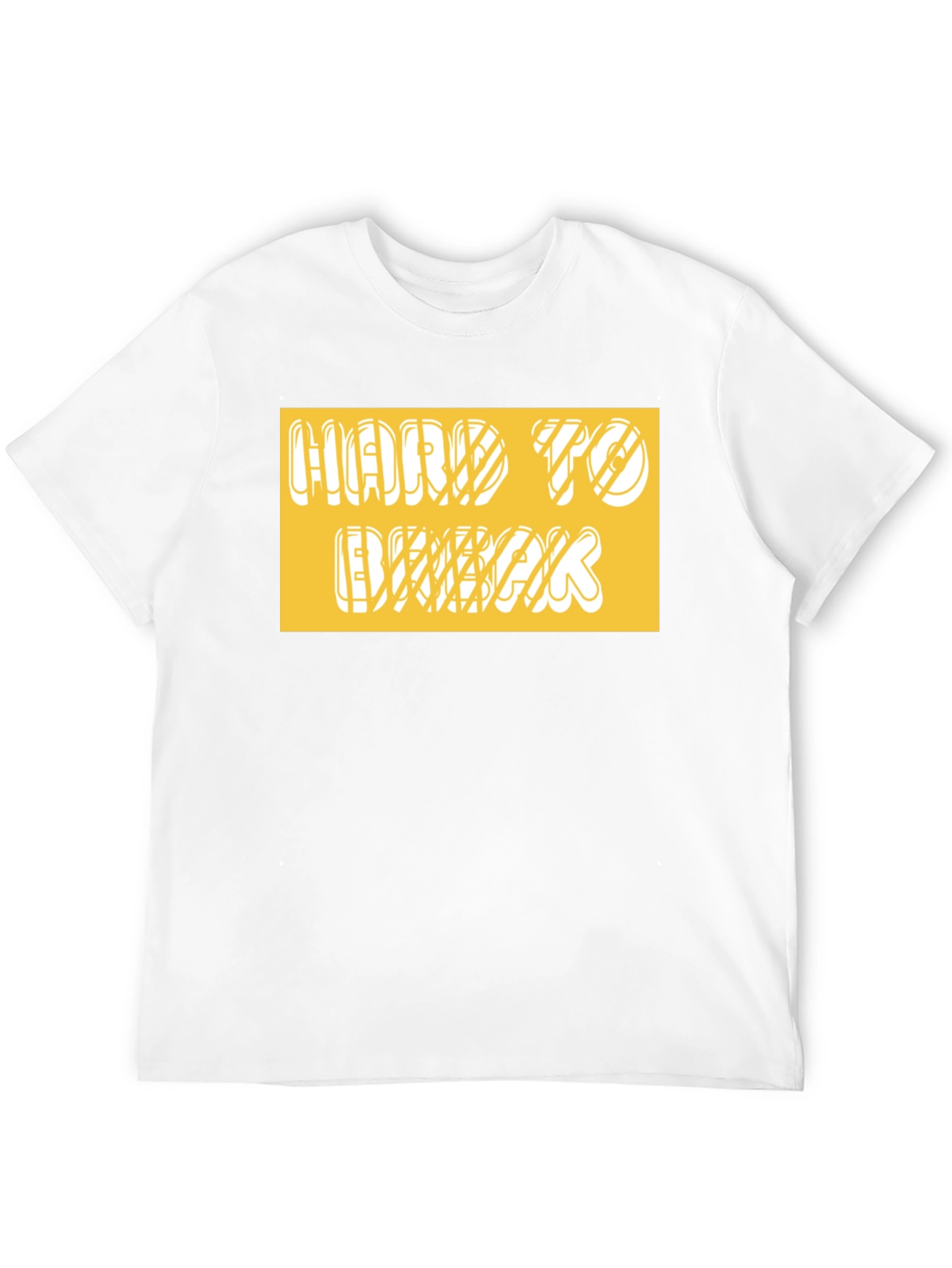 Hard to Break Graphic T-Shirt - Black