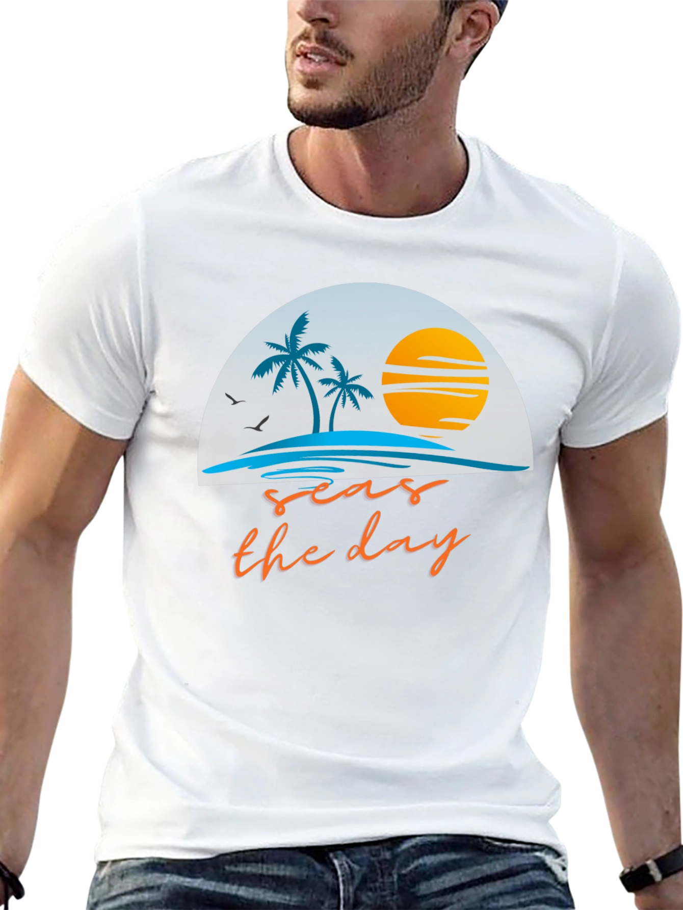 Seas The Day Graphic Tee