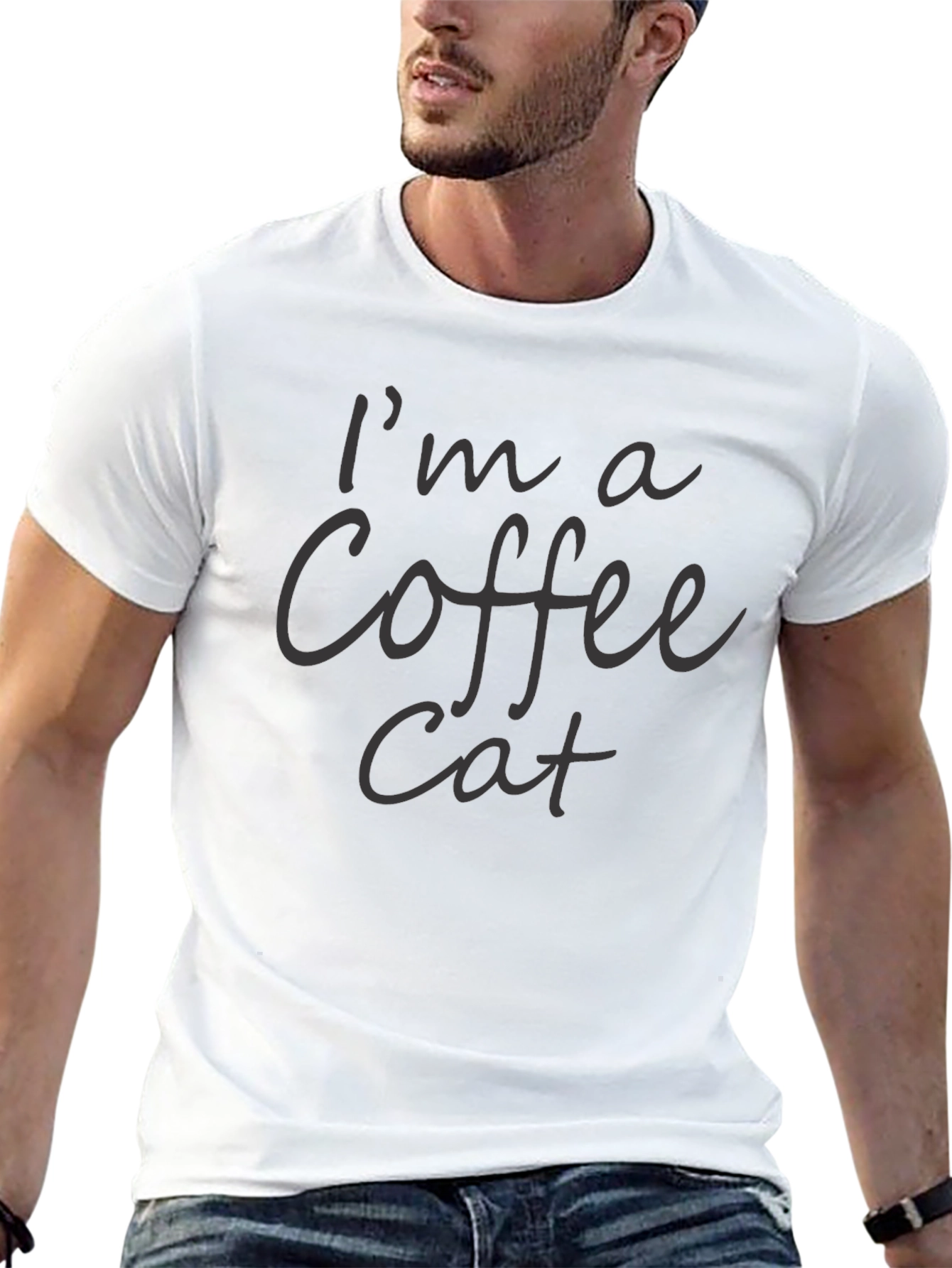 Im a Coffee Cat Graphic T-Shirt