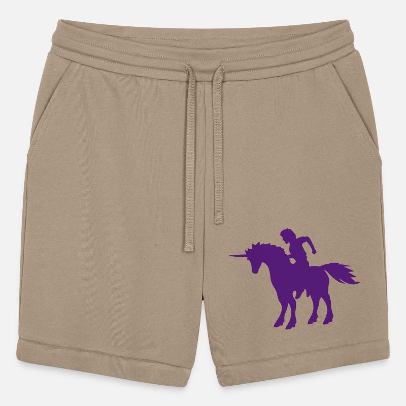 Unicorn Man Prince Riding Fairy Tale Silhouette